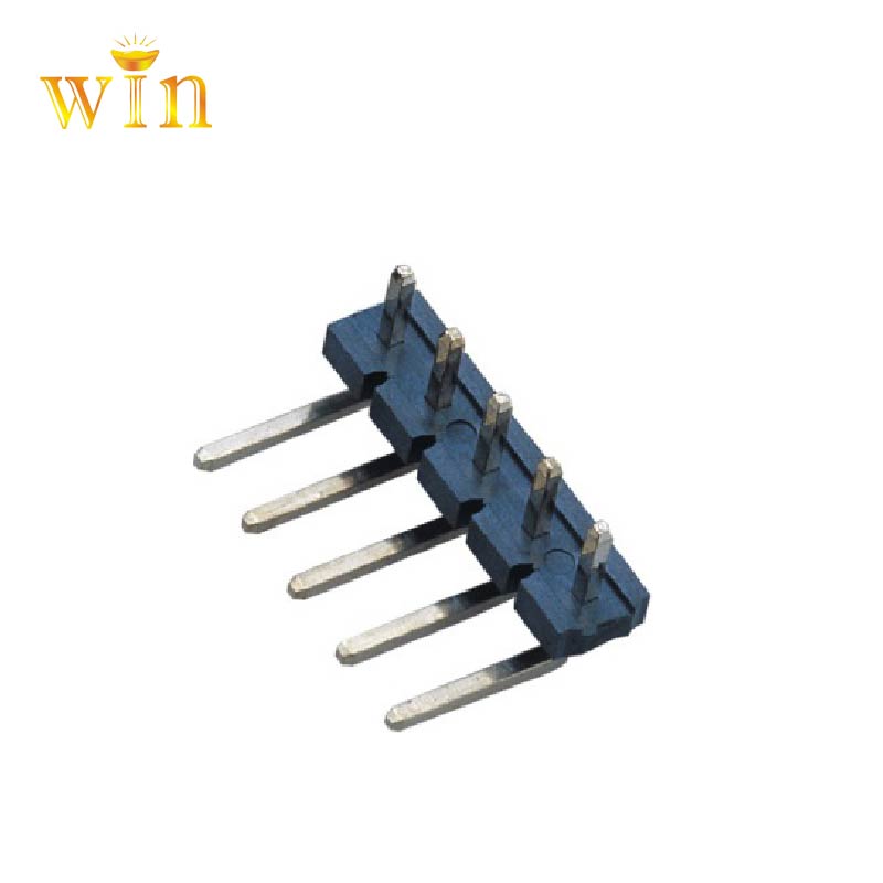 3.96mm Right-angle Single Row Pin Header  DIP Series Double Rows Optional