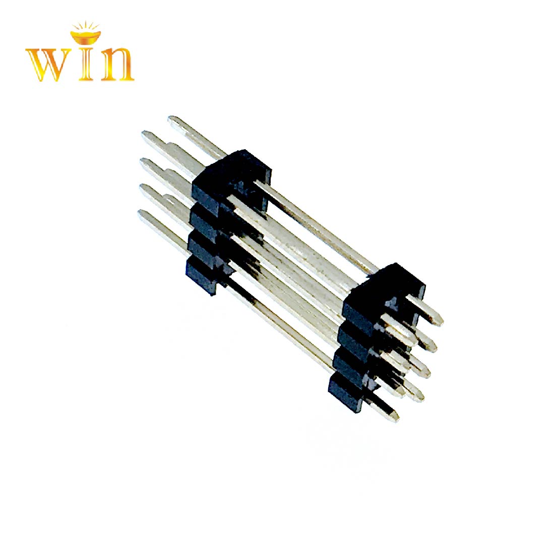 1.0mm DIP Pin Header Double Rows with Double Body
