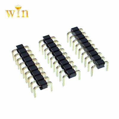 2.0mm Pitch Pin Header H=2.0 Single Row U Type PCB Connector